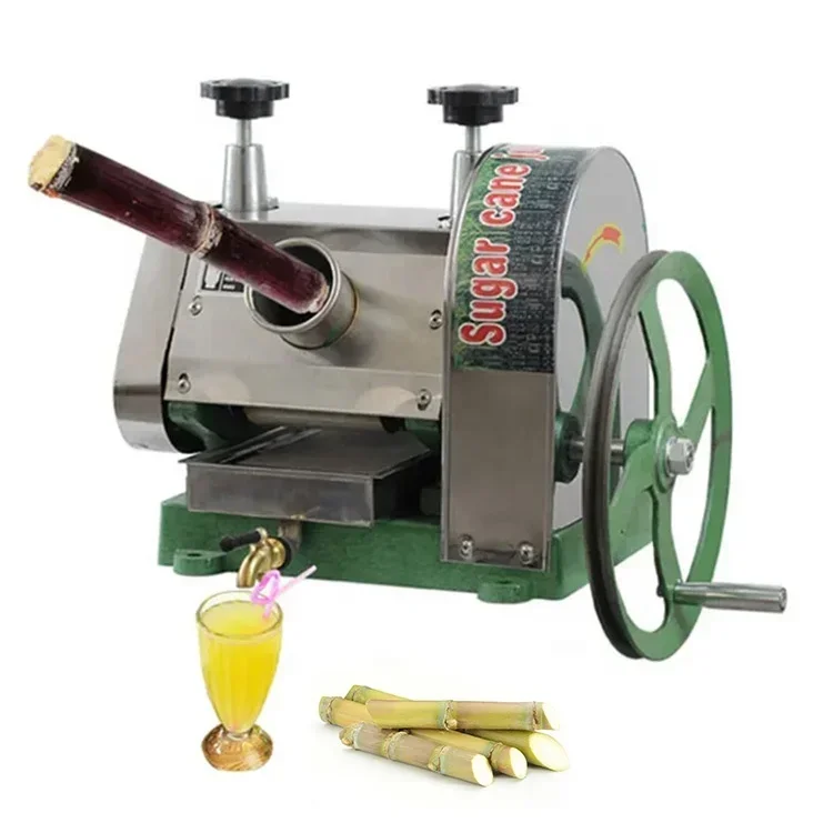 Top sale 60kg/h sugarcane juicer machine Stainless steel sugar cane juicer Manual Sugarcane juicer