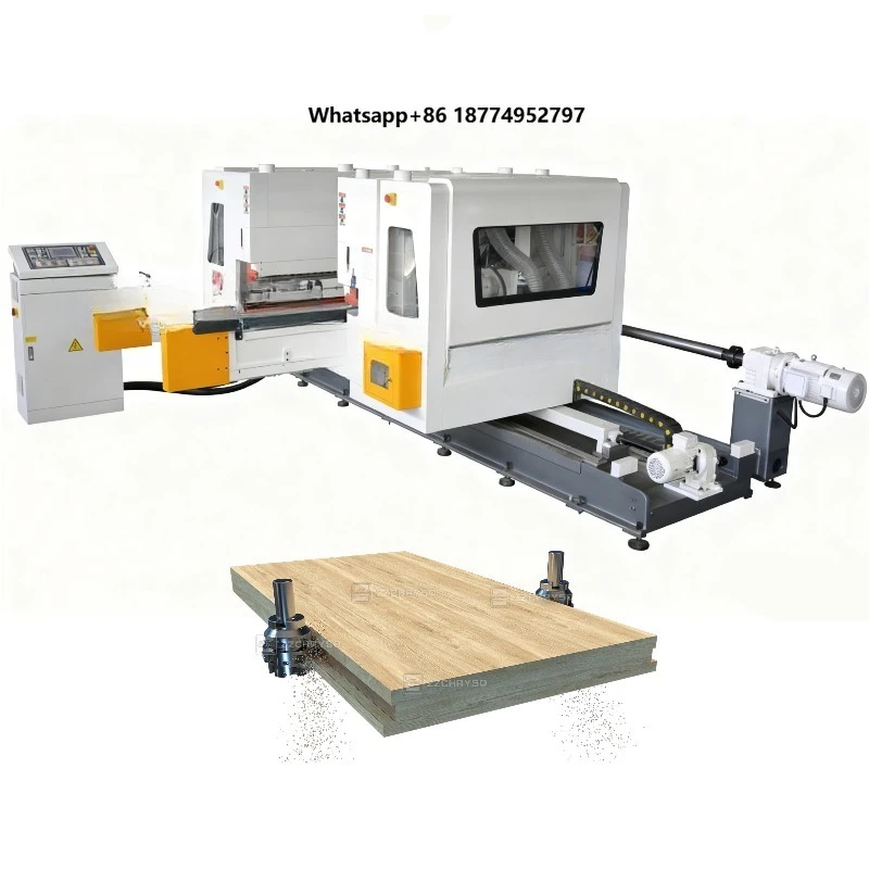 High Precision Woodworking Door Wall Flooring Furniture Tongue Groove Profiling Tenoning Machine