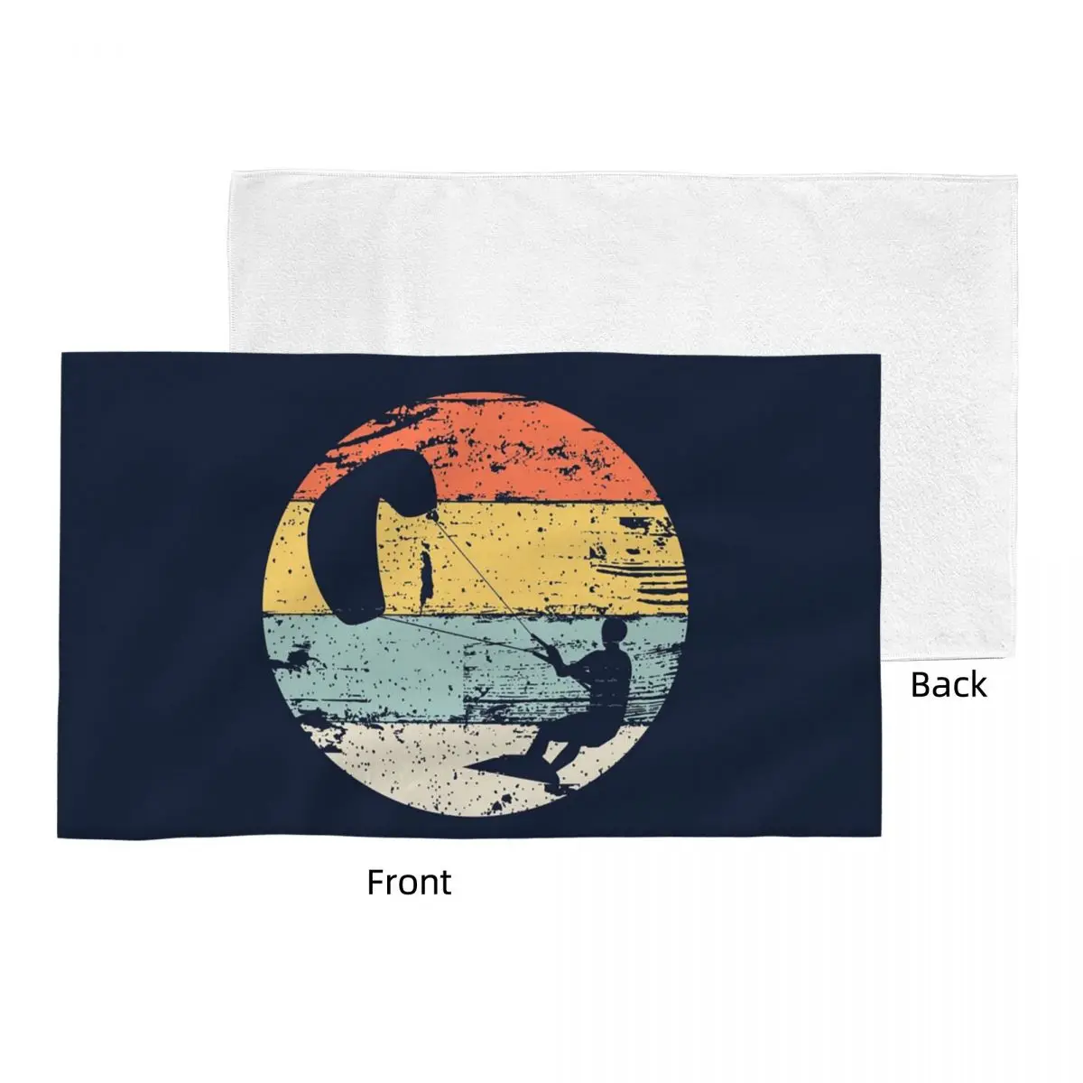 Custom Kite Boarding Kiteboarder Look Gif Soft Face Towel Quick Dry Pool Bath Cotton Towels Breathable