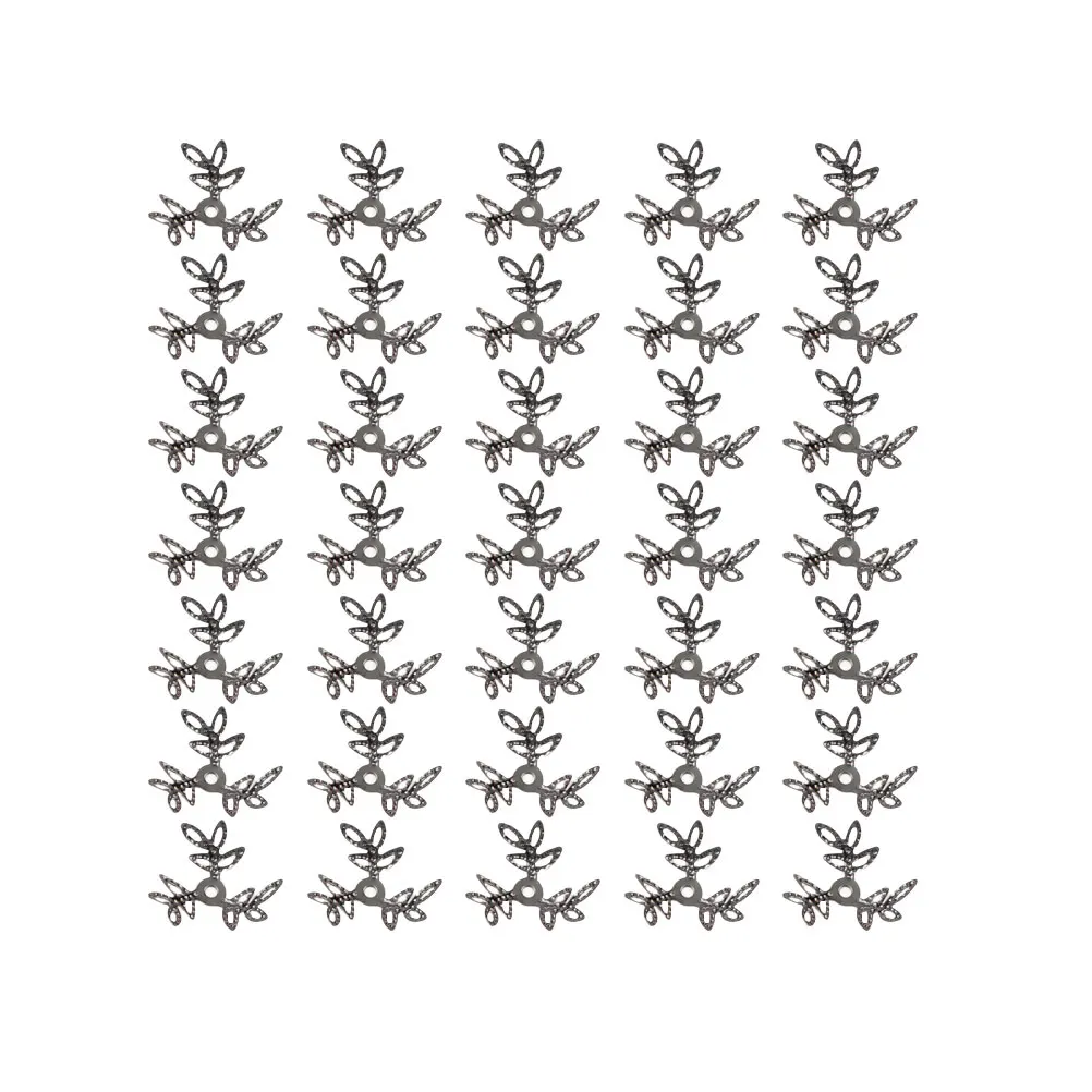 

400pcs Jewelry Accessories Metal DIY Earrings Making Charm Set Necklace Bracelet Craft Project Findings Hollow