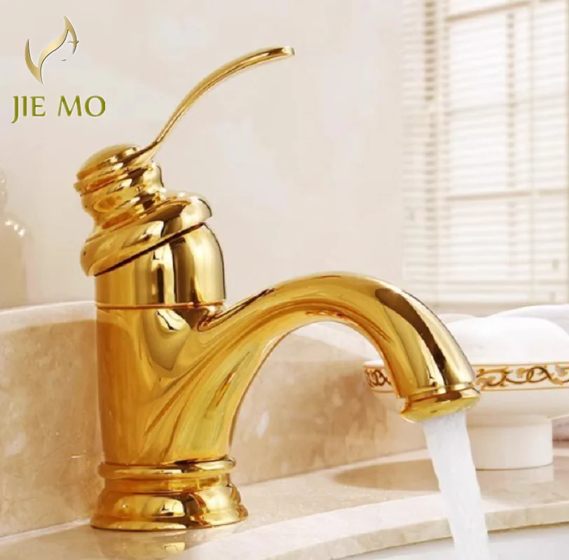 

Copper basin Hot and cold water faucet Bathroom bathroom cross border single-hole countertop basin wash basin faucet