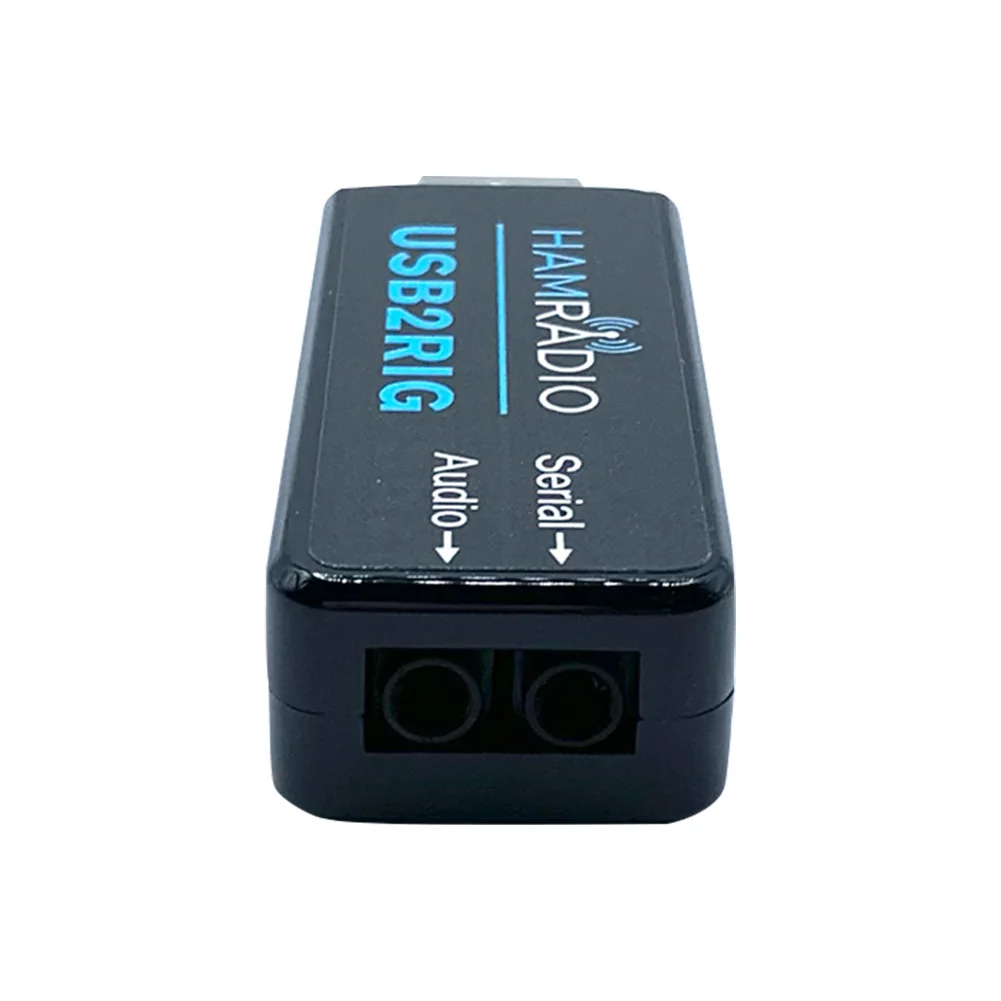 USB2RIG راديو محول الصوت دعم PTT مع التحكم VOX ل كينوود YAESU ICOM راديو الأعمال USB كارت الصوت موصل محول