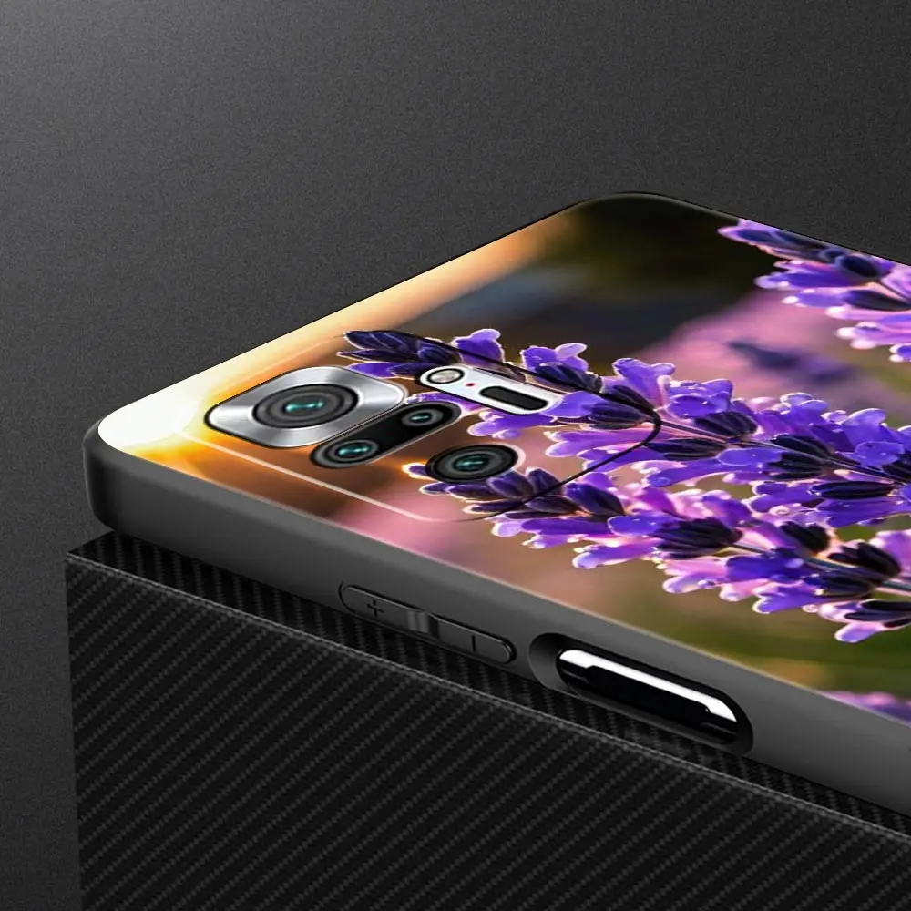 Simple lavender Purple flowers Phone Case For Xiaomi Redmi Note 14 13 12 5G 9S 9 10 11 Pro Plus 9T 14C 13C 12C 10C 9C 9A Cover
