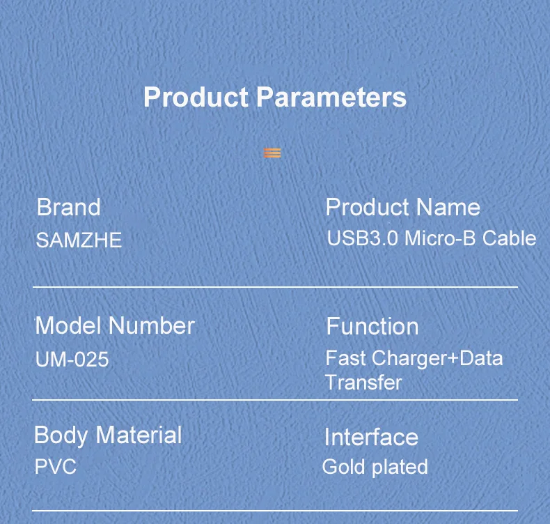 SAMZHE Festplatte Externe Kabel USB Micro B Kabel HDD Kabel Micro Datenkabel SSD Sata Kabel für Festplatte micro B USB 3,0 Kabel – Detail 8