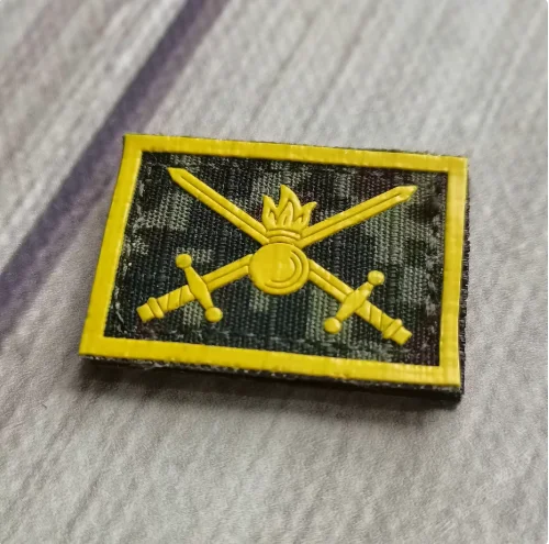 بدلة قتالية روسية أصلية مع شارة زعيم فيلكرو شارة معنويات للمشجعين العسكريين