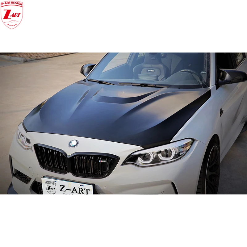 

Z-ART M2 F87 Refit Engine Bonnet for BMW M2 F87 Aluminum Engine Cover for BMW F87 M2 Aluminum Retrofit Engine Hood 2015-2019