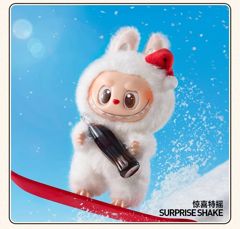 

POPMART оригинальная серия Labubu THE MONSTERS, виниловые кулоны, куклы, глухая коробка, украшения, рюкзаки, декоративные подвески, игрушка в подарок