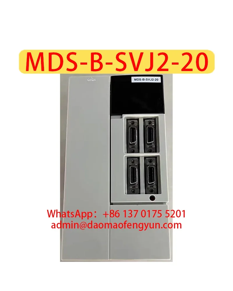 

MDS-B-SVJ2-20 Used Servo Drive MDS B SVJ2 20，Fast shipping