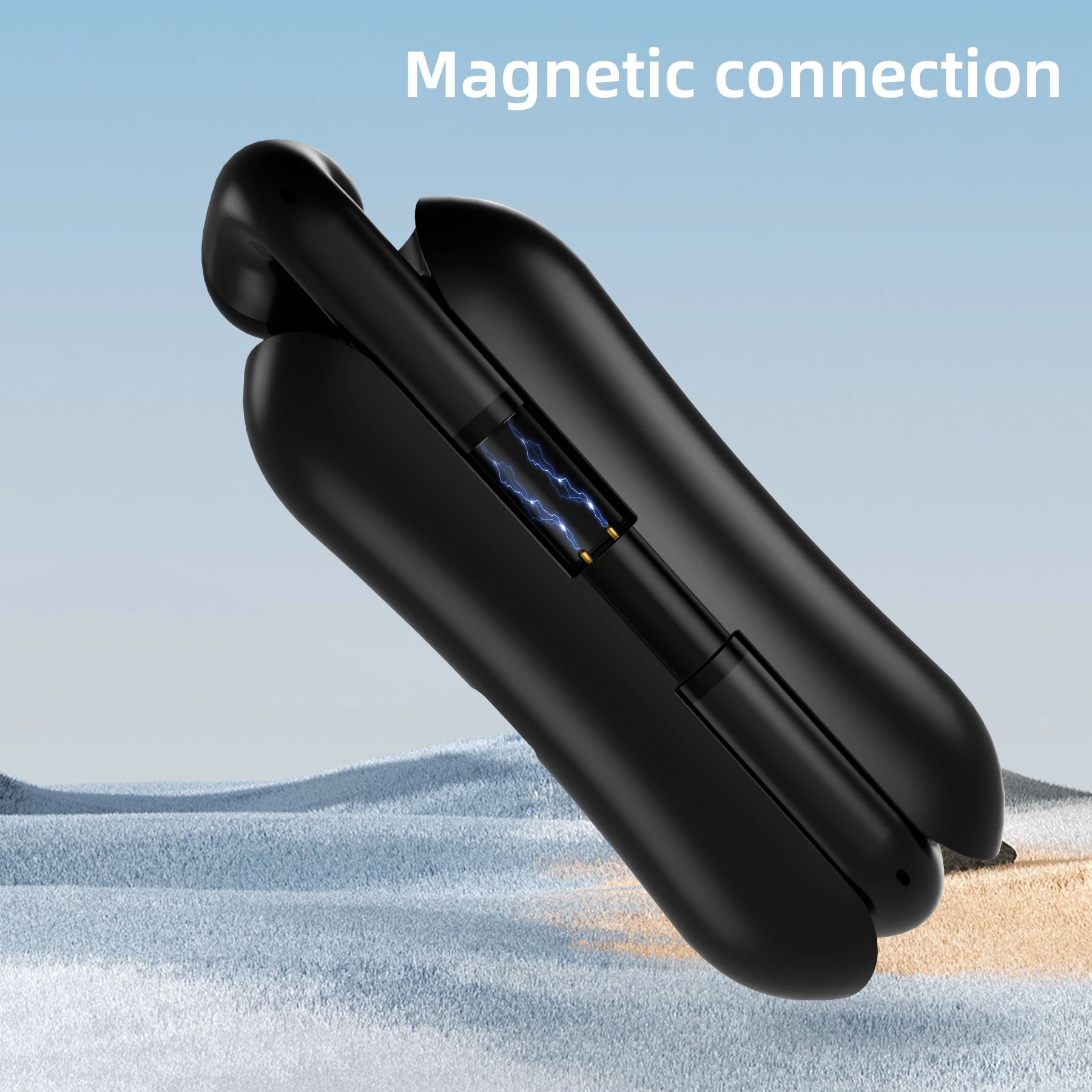 

New True Wireless Headset Bluetooth 5.3 Headset Sports Earbuds With Microphone And Volume Adjustment For Android IOS Headset