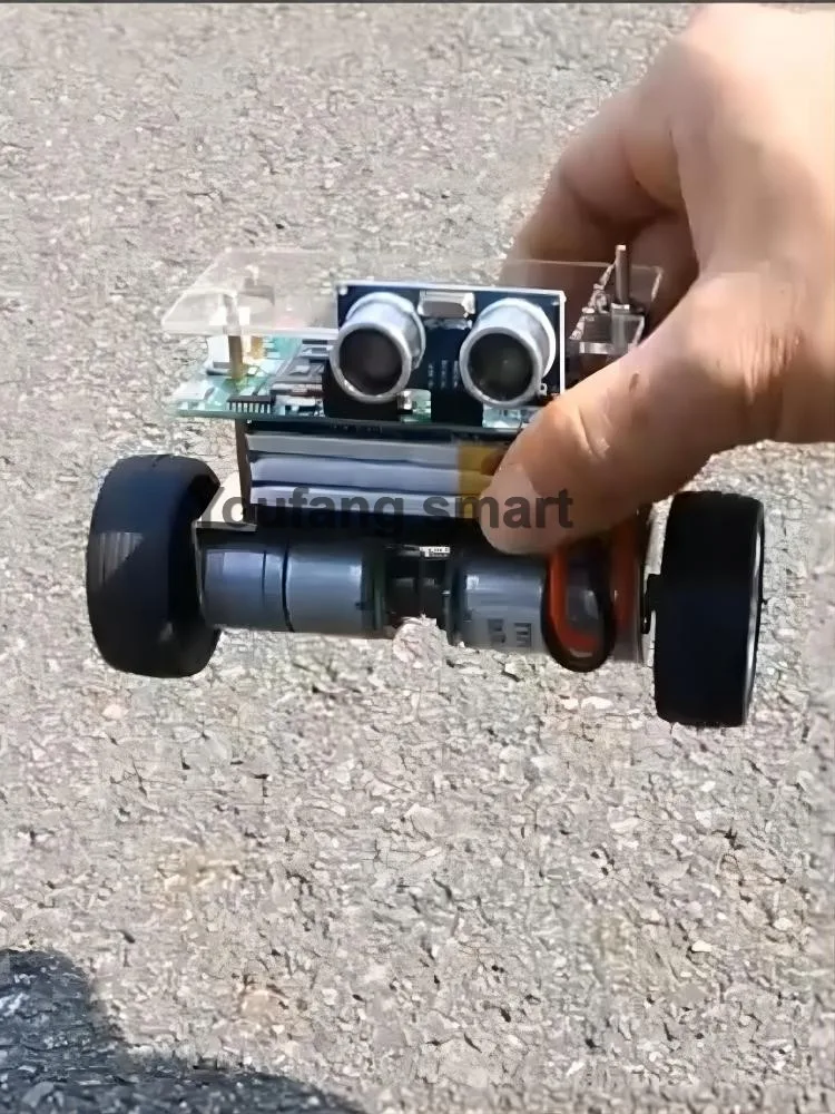 Robot de autoequilibrio 2WD, Motor codificador de coche de 2 capas, ajuste PID de coche, Robot de carro LQR, Kit DIY, Robot de equilibrio programable