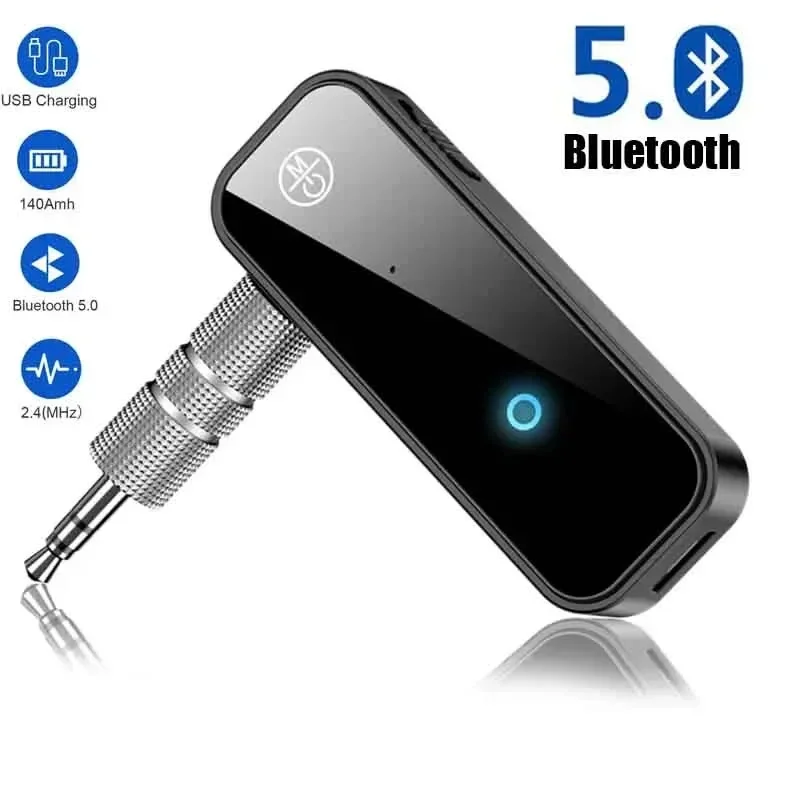 

Bluetooth 5,0 аудио приемник передатчик Hansfree вызов 3,5 мм AUX разъем USB ключ стерео музыка беспроводной адаптер для ТВ ПК автомобильный комплект