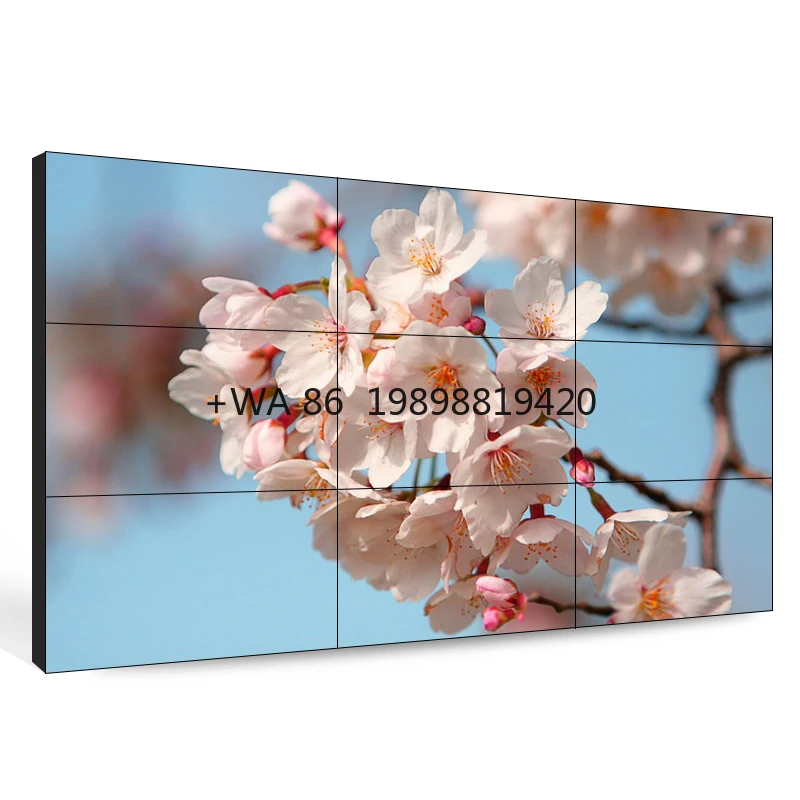 

8K Lcd Wall Screens Advertising 55 Inch Indoor Posters Display Splicing Screen