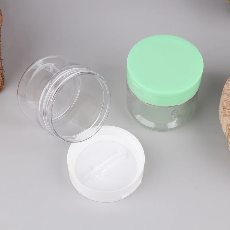 280/400 ML Face Cream Jar Empty Bottle Plastic Facial Mask Wide Mouth Flip Cap Bottle Cosmetics Refillable Bottles Skincare