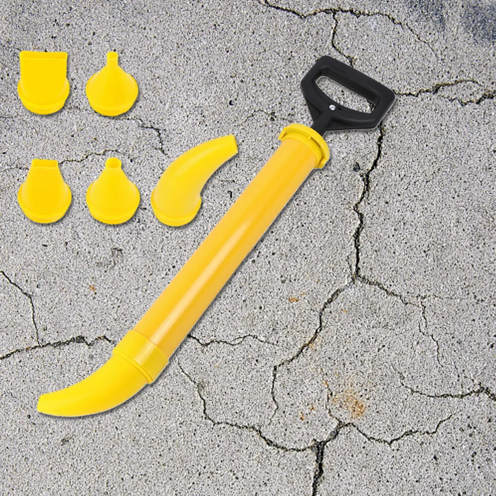 Grouting Tools 5-in-1 Caulking Filler With 5 Nozzles Tile Grouting Applicator For Cement Adhesive Mortar Household Bathroom