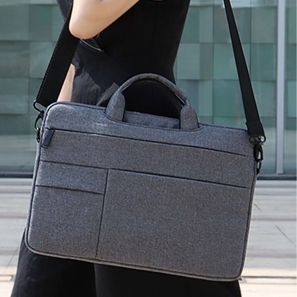 

Универсальная водостойкая сумка для ноутбука Универсальная компактная дизайнерская сумка-портфель 15,6-дюймовый легкий чехол для ноутбука для путешествий