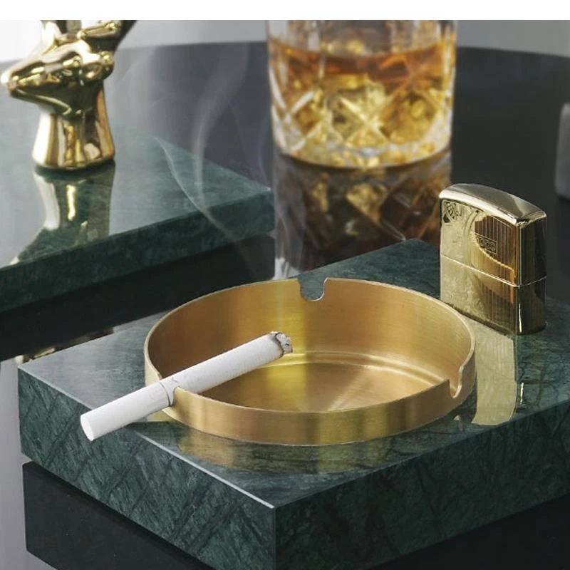 Luxury Marble Ashtray Living Room Coffee Table Decoration Ornaments Rectangular Ashtrays Home Accessories