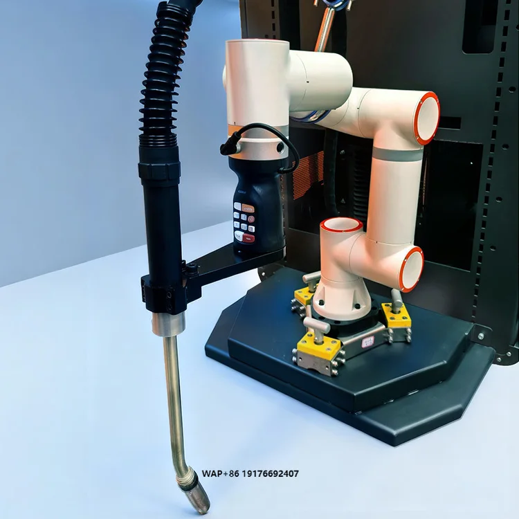 DREAMON 6-Axis Articulated Robot Arm Smart Welding System Industrial Welding Robot Certified 380V Motor 19KW Power 1 Year