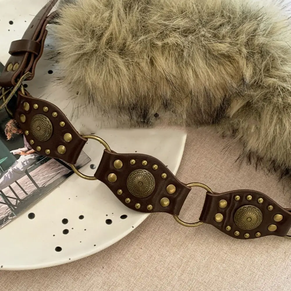 

Ремень из искусственной кожи и меха в стиле «Spicy Girl», плюшевый ремень из искусственного меха в корейском стиле, универсальный пушистый пояс для декора платья