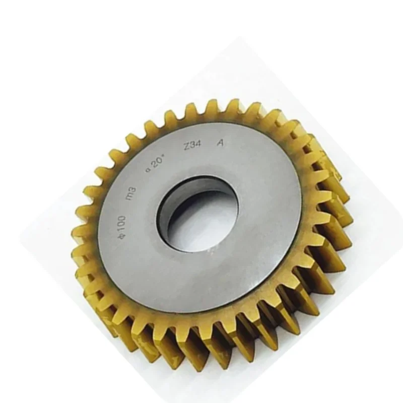 Diameter 100mm PA20 PA30 Degree Disc Shape Straight Tooth Gear Shaper Cutter M0.8/M1/M1.25/M1.5/M1.75-M5