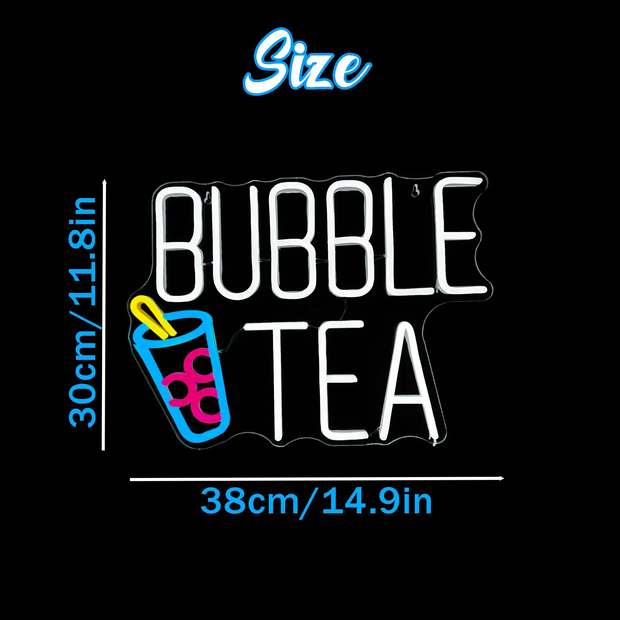 Bubble Tea Neon Sign Light Custom Handmade Real Glass Tube Drink Shop Store Advertise Decor Display Lamp Gift