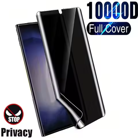 Anti Spy Hydrogel Film Screen Protector For Samsung Galaxy S20 S21 S23 S22 Ultra S9 S10 Plus S21 FE Note 9 10 20 Ultra Privacy