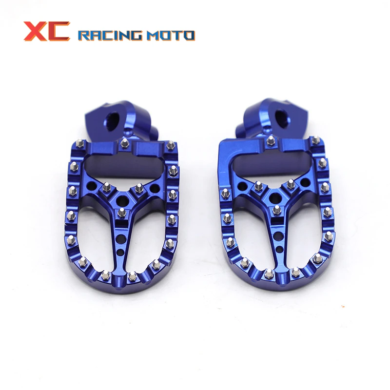 Motorcycle CNC Footrest Pedals Foot Pegs For Yamaha YZ 65 85 125 250 250F 426F 450F 125X 250X  WR 250F 400F 426F 450F 250R 250X