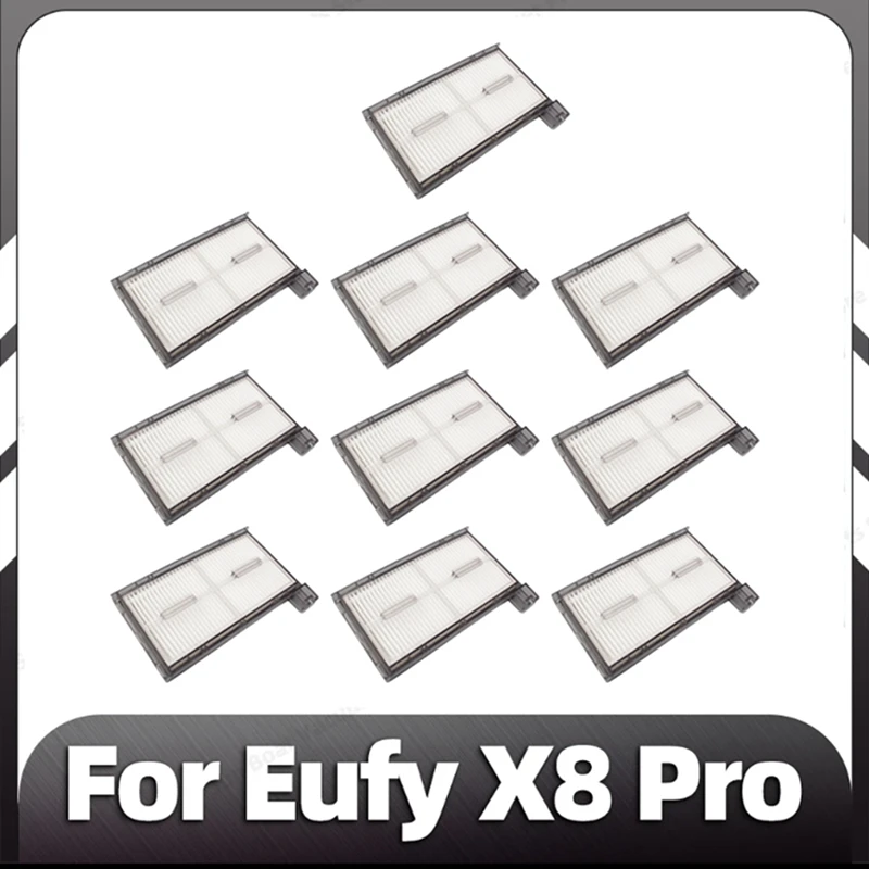 교체 세척 가능 필터, Eufy X8 Pro / X8 Pro SES 로봇 진공 청소기 액세서리, HEPA 필터