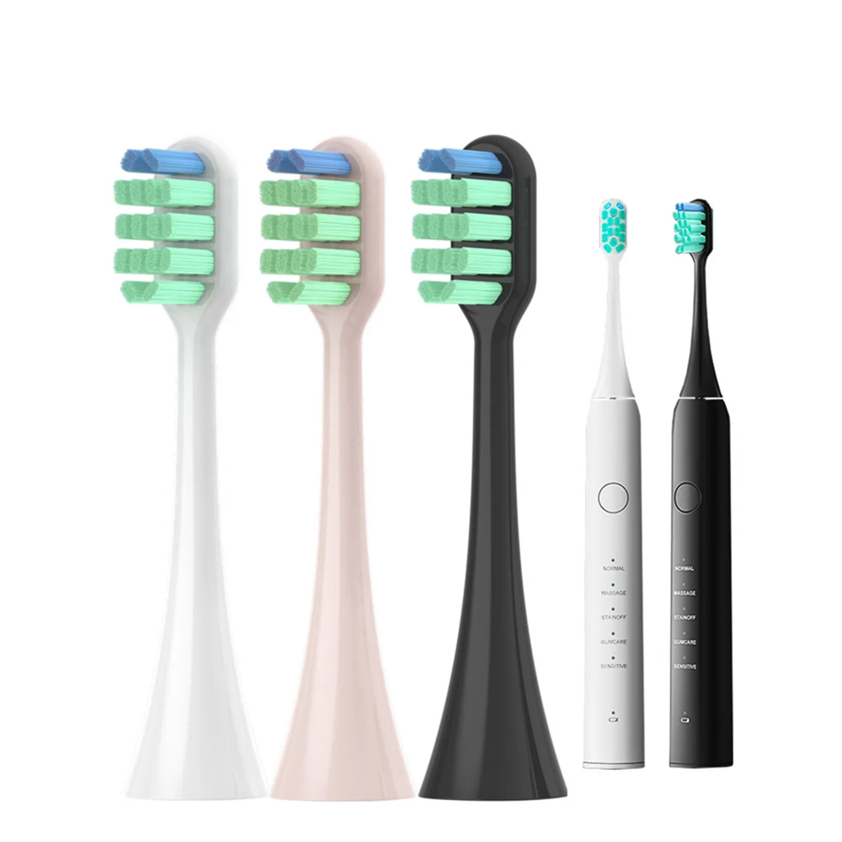 A14G-Para cabeças de escova de dente elétrica de substituição EW-DC01 brancas