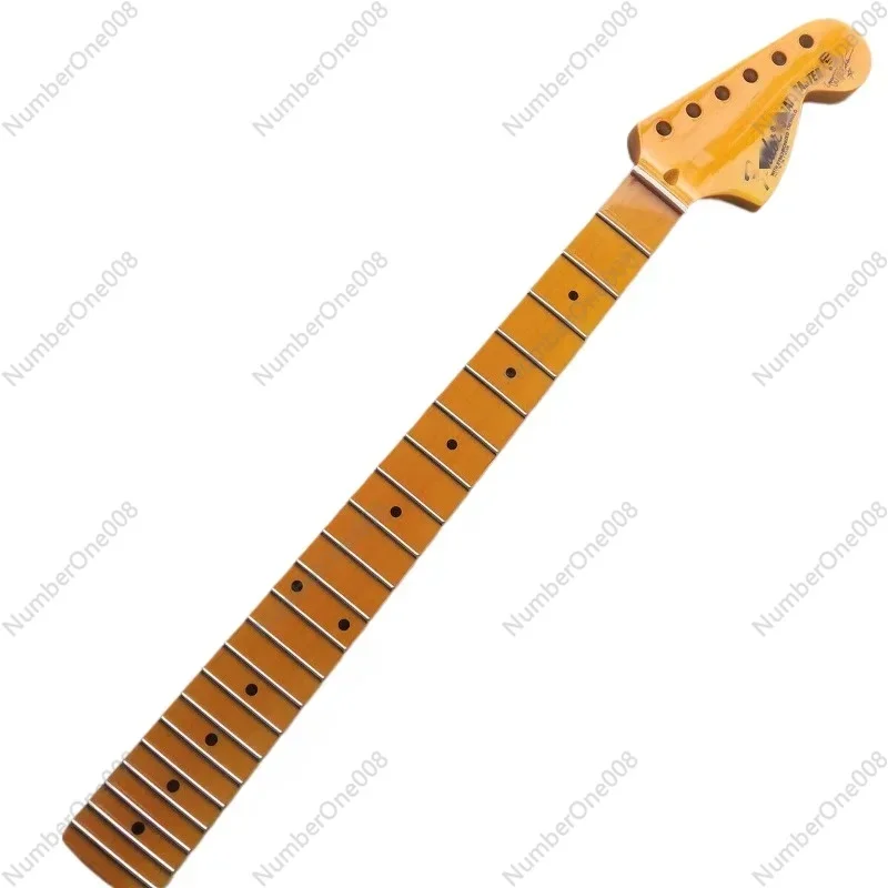 22 Products Electric Guitar Neck Big Head St Classic Point Notes Gold Bright Color Canada Maple DIY Replacement Accessories