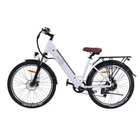 Bezior M3 26 Inch Electric Road Bike 48V10.4Ah Lithium Battery 500W Rear Brushless Motor 7S Shifter Double Disc Brake 2.1 Tire