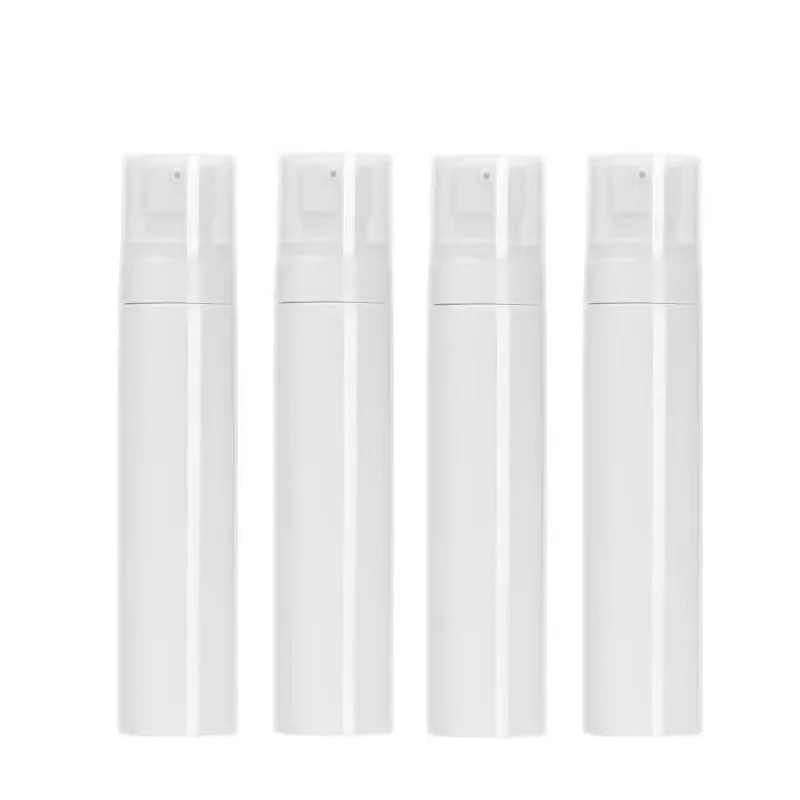 

25Pcs Shampoo Bottle Empty White 100ml Cosmetic Packaging Container Lotion Pump Portable Travel Refillable Shower Gel Bottles