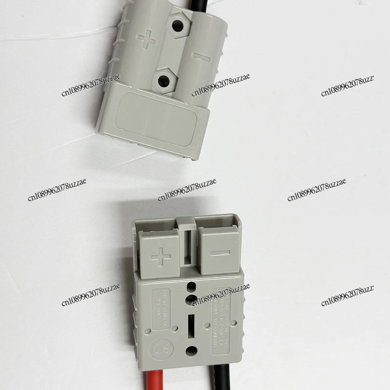 Male and Female Plugs with Cable Electric Forklift Battery Charging Extension Cable High Current