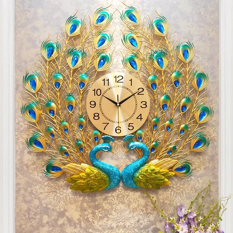 Wall Clock Classic Design Home Decoration Luxury Led Elegant Room Ornaments Free Shipping Decorative Bedroom Hotel Accessories