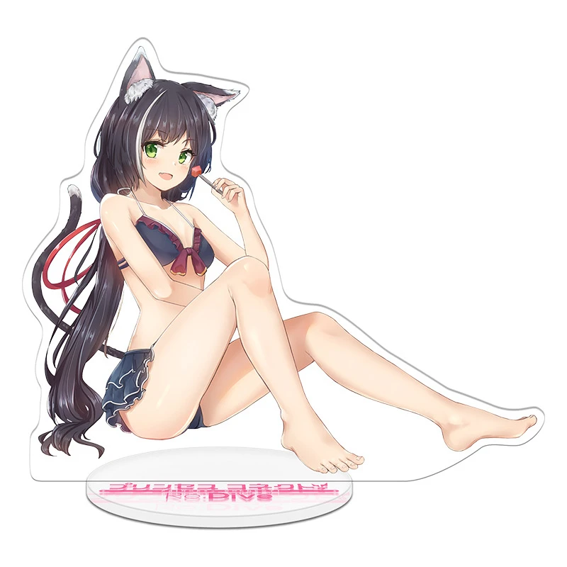 Game Princess Connect! Re Dive Acrylic Stand Figure Kokkoro/Pecorine/Karyl/Yuuki Stand Plate Cosplay Prop Decor Keychain Gifts