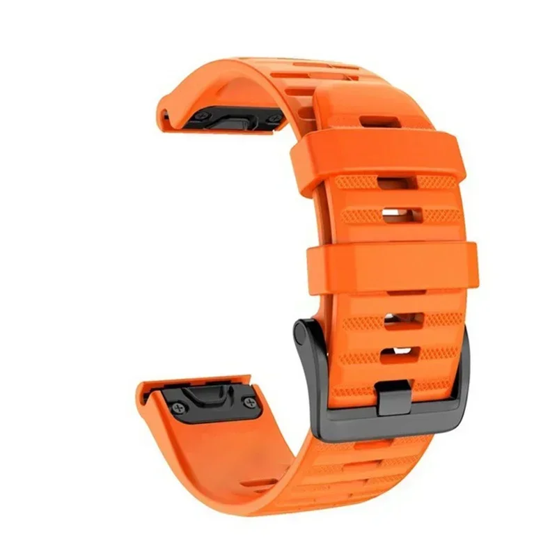 Quickfit Silicone Band For Garmin Fenix 7 7X Pro 6X 6 Pro 5 5X Plus Forerunner 965 955 Watch Strap 26mm 22mm Wristband Bracelet