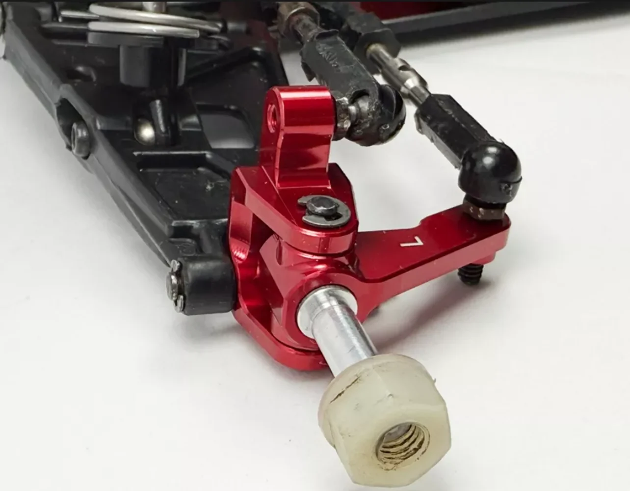 GVM Aluminium Depan Operator & Spindel Kursi C & Cangkir Kemudi Depan untuk Tim Losi JRX-PRO JRXT JRX2 A-1002