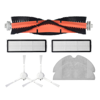 A83G-Washable Vacuum Cleaner Accessories For Xiaomi Dreame F9 Robot Vacuum Mop Roller Side Brush Hepa Filter Mop Cloth Kits