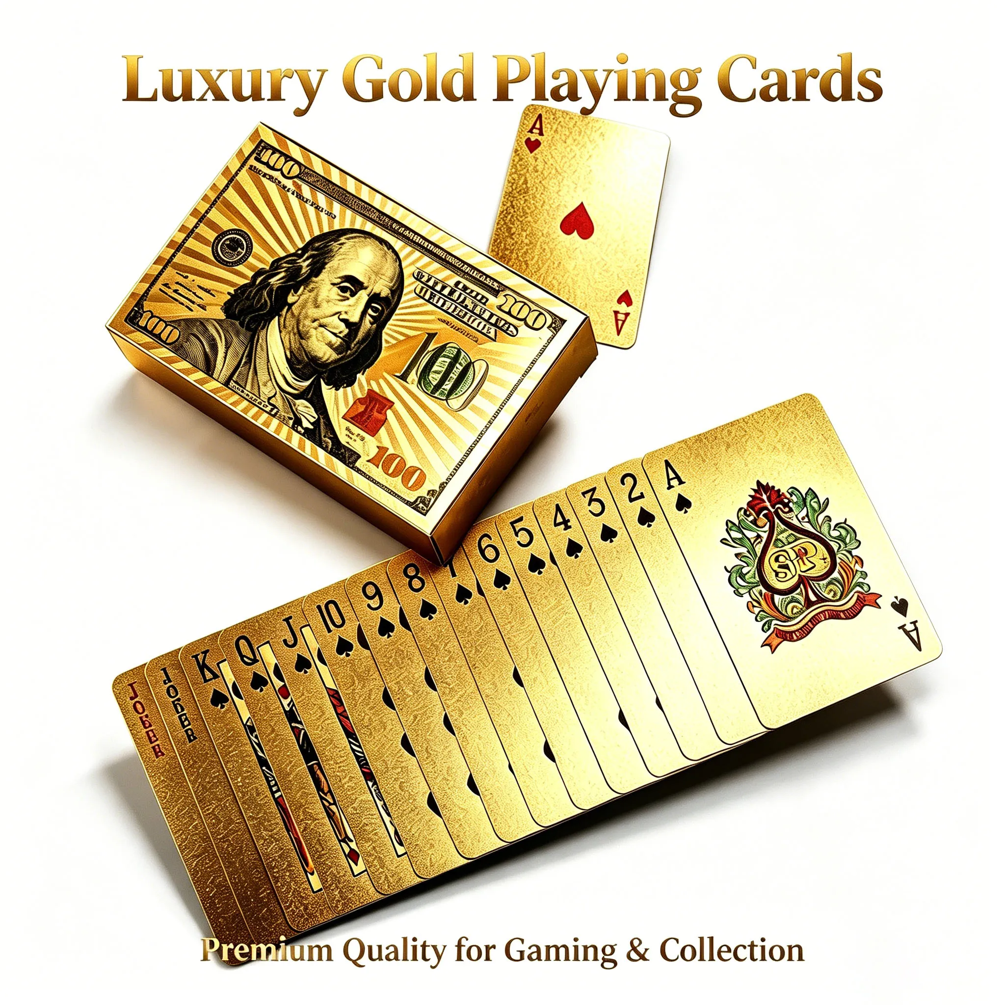 Plastic Poker Deck Professional Poker Deck Playing Cards Classic Carte Waterproof Game Card Cool Playing Cards Deck PKP01