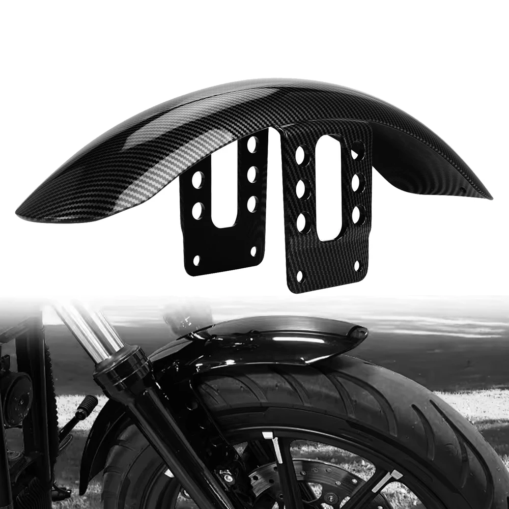 

Motorcycle Front Fender Tire Splash Guard Mudguard Fit For Harley Sportster Iron 883 1200 XL 1988-later Accessories Parts