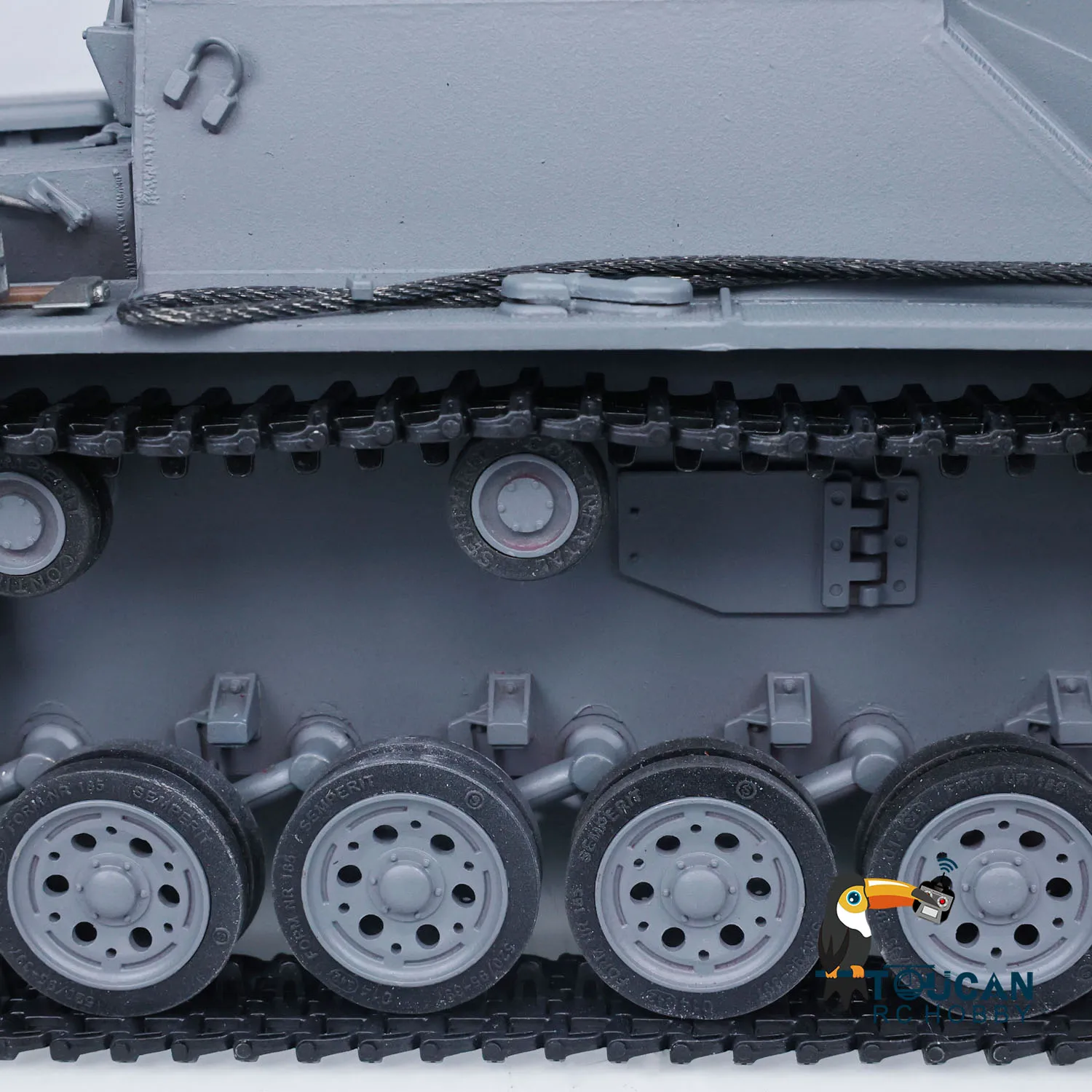 Stock américain 1/16 Mato RTR métal Stug III RC réservoir infrarouge baril recul couleur grise 1226 prêt à l'emploi radiocommande Panzer modèle jouet