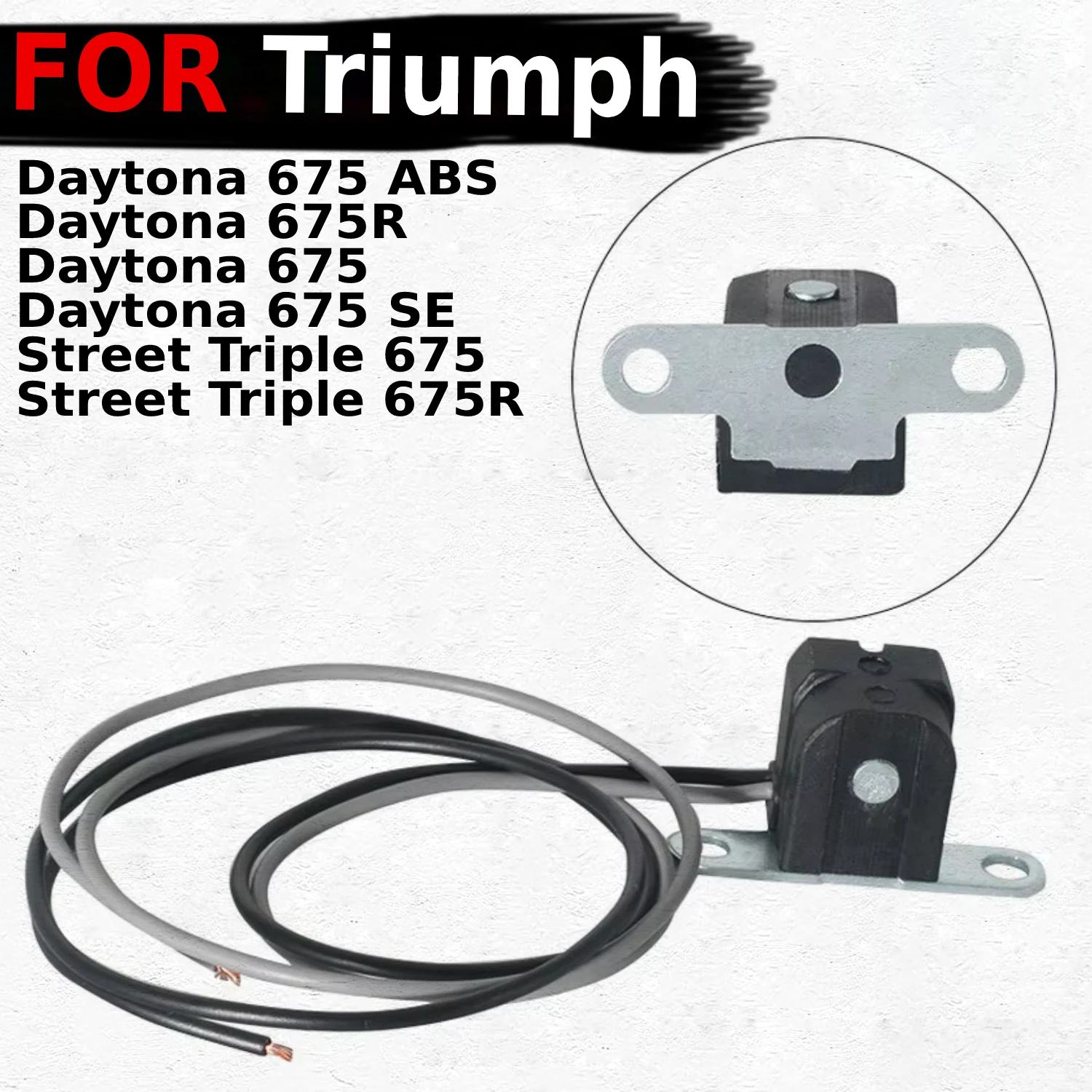 

Motorcycle Stator Electrical Pickup Coil For Triumph Daytona 675 ABS 2013-2014 675R (VIN381274) (VIN381275 VIN564947) SE Durable