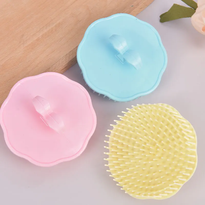 Shampoo Brush para Adulto, Soft Glue Comb, Cabelo comprido, Massagem na cabeça do couro cabeludo