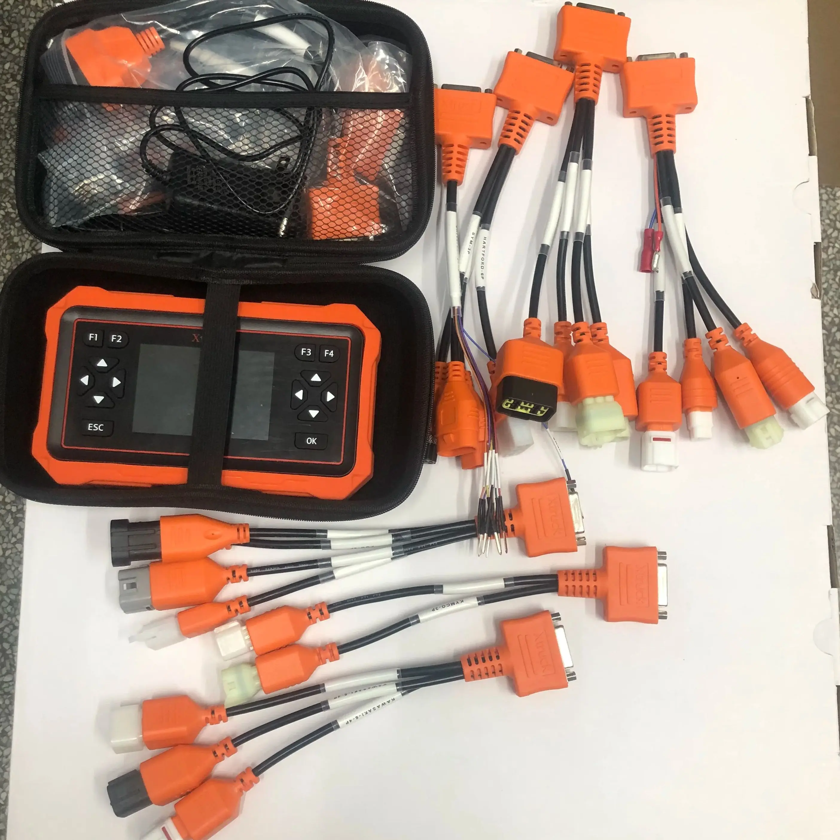 

Xtruck M1 Moto Fault Diagnostic Code Reader Scan Tool Motorcycle Diagnostic Scanner for Yamaha Honda Kawasaki Suzuki motorbike