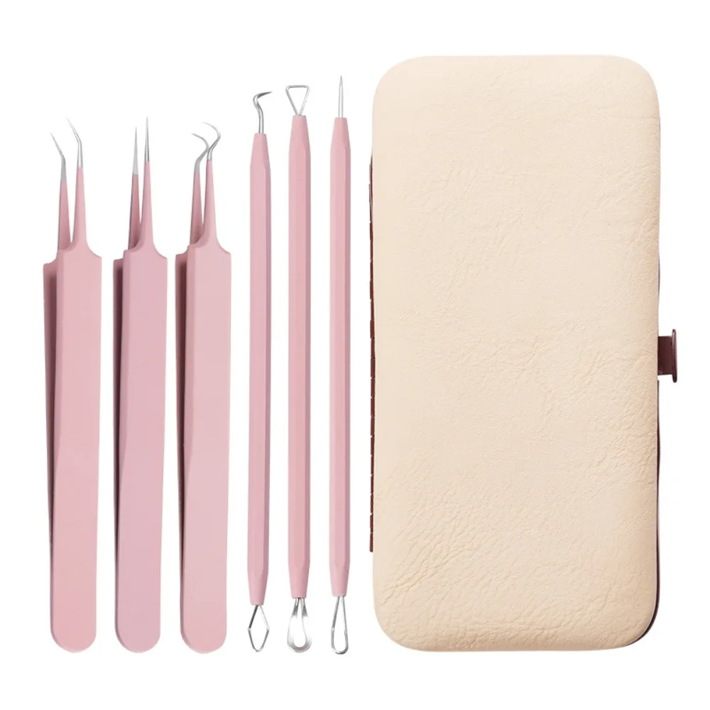 مشبك الرؤوس السوداء للبثور الخلوية فائق الدقة، أداة إزالة إبر حب الشباب الموفرة للجهد، سهلة الاستخدام وخفيفة الوزن