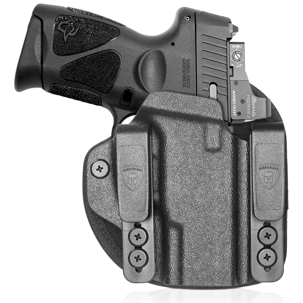 

Для Taurus G2C/G3C, кобура из кайдекса и нейлона, оптика с красной точкой, скрытое ношение внутри пояса, ремень 1,5 и 1,75 дюйма, подкладка из микрофибры, для правой руки.