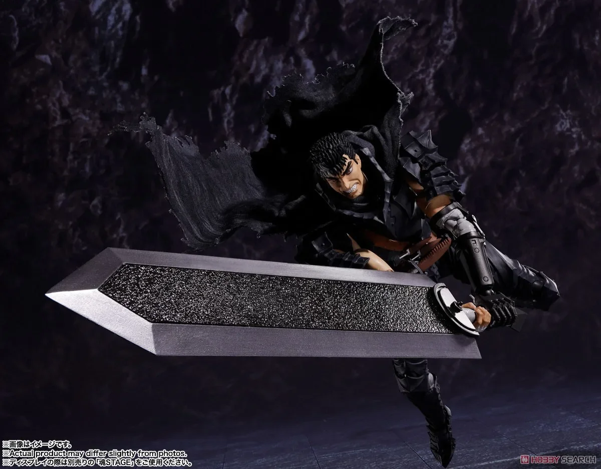 Figuras de acción originales Berserk S.H.Figuarts SHF GUTS BERSERKER ARMOR Anime modelo coleccionable de articulaciones activas