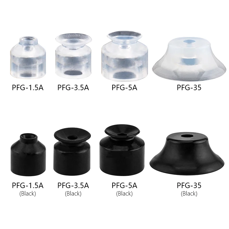 5pcs/lot CONVUM PFG Vacuum Suction Cup Robot Accessories PFG-1.5A PFG-8A PFG-12A PFG-20 PFG-40 PFG-60