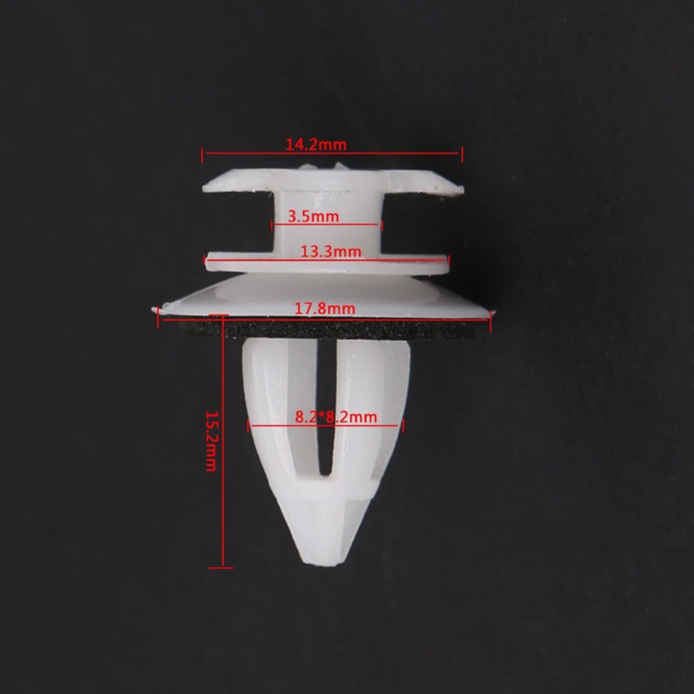50 قطعة لوحة الكسوة الباب التجنيب السحابة عدة النايلون مقاطع السيارة السحابة الديكور الداخلي لسيارات BMW E21 E30 E36 E46 E90 E91 E92 E93 #6