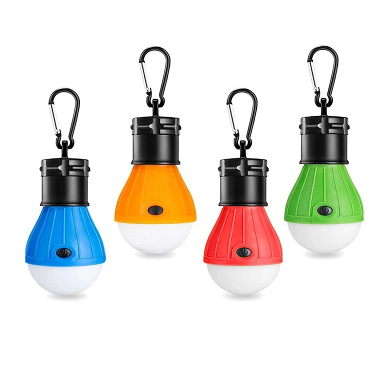 

Portable Camping Equipment Outdoor Hanging 3 LED Camping Lantern Soft Light LED Camp Lights Bulb Lamp for Camping Tent Fishing