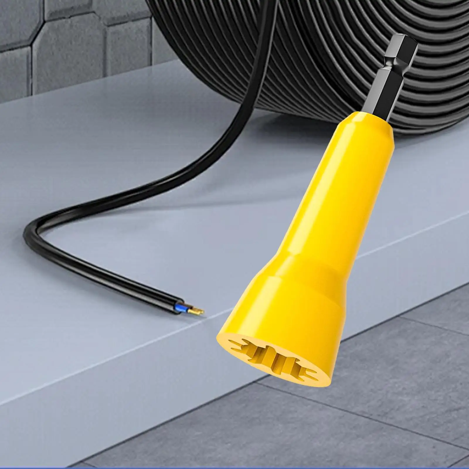 Electrician Tool Accessories Twist Wire Connector Durable Plastic Drill Driver for Fast Splicing